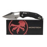 "Microtech Stitch Ram-Lok S/E Black Knife (K2446) New" - 2 of 5