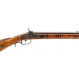"American Full stock percussion rifle with R.& W.C. Biddle & Co. Lock .48 caliber (AL9990) Consignment" - 9 of 9