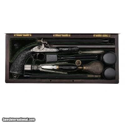 "Cased Gastinne Renette Pistol(AH8501)"