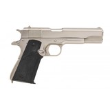 "Nickel Remington Rand M1911A1 pistol .45 ACP (PR67734) ATX" - 1 of 6