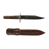 "Bowie Style hunting knife by Hercules (MEW4176) CONSIGNMENT" - 1 of 2