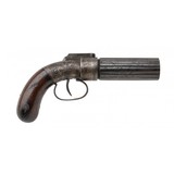 "W. Marston DA Bar Hammer Pepperbox pistol .31 caliber (AH8622) CONSIGNMENT"