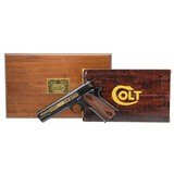 "John Browning Commemorative Colt 1911 Pistol .45ACP (C20092) Consignment" - 5 of 11