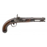 "U.S. Model 1836 converted percussion pistol by R. Johnson .54 caliber (AH8682) CONSIGNMENT" - 1 of 7
