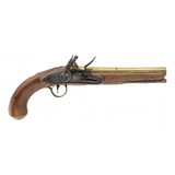 "W. Ketland brass barrel flintlock pistol .60 caliber (AH8654) CONSIGNMENT" - 1 of 7