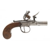 "J & W. Richards flintlock muff pistol .44 caliber (AH8660) CONSIGNMENT" - 1 of 6
