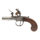 "J & W. Richards flintlock muff pistol .44 caliber (AH8660) CONSIGNMENT" - 4 of 6