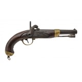 "French Model 1822 Percussion Military pistol .72 caliber (AH8683) CONSIGNMENT" - 1 of 6