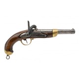 "French Model 1822 percussion pistol .72 caliber (AH8681) CONSIGNMENT"
