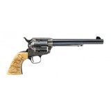 "Colt Single Action Army 44-40 w/ Carved Ivory Grips (C16829)" - 6 of 6