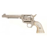 "Colt Single Action Army Engraved 3rd Gen Revolver .44 Special (C20117)" - 1 of 7