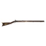 "American half stock percussion rifle with Spies lock and P. Smith barrel (AL10005) CONSIGNMENT" - 1 of 4
