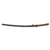 "Japanese Army Officers Shin-Gunto Sword (SW1891) Consignment" - 2 of 6