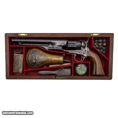"Cased Colt 1860 Fluted Army (AC1015)"