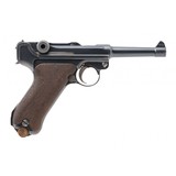 "DWM P08 Luger Police Pistol 9mm (PR66327) Consignment"