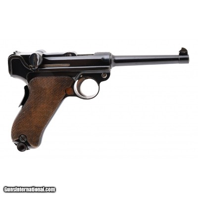 "Early DWM American Eagle Commercial Luger Pistol .30 Luger (PR68437) DTX"