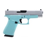 "(SN: BYCW455) Glock 48 Diamond Blue Pistol 9mm (NGZ4735) New" - 1 of 3