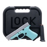 "(SN: BYKD969) Glock 48 Diamond Blue Pistol 9mm (NGZ4735) New" - 3 of 3
