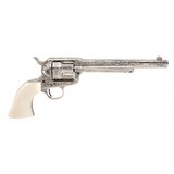 "Colt Single Action Army 1st Gen Jerome Harper Engraved .45LC (C20145)" - 9 of 10