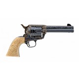 "Colt Single Action Army 2nd Gen Engraved Revolver .45 LC (C20167)" - 5 of 5