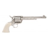"Colt Single Action Army 3rd Gen Factory Engraved .45LC (C20157)" - 4 of 7