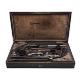 "Beautiful Cased Pair of French Percussion Pistols (AH8635)" - 4 of 17