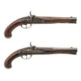 "Pair of Percussion Pistols by Ant Kughenreuther (AH8703) Consignment"