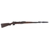 "WWII German 1938 42 code Mauser K98 rifle with Grenade launcher (R42659)"