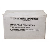 "Case of Red Army Standard 5.45x39 69 Grain FMJ (AM2069)" - 1 of 2