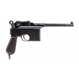 "Mauser C/96 Large Ring Flat Side Broomhandle Pistol 7.63 Mauser (PR64992) Consignment" - 1 of 6