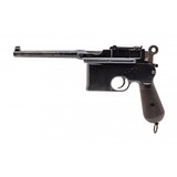 "Mauser C/96 Large Ring Flat Side Broomhandle Pistol 7.63 Mauser (PR64992) Consignment" - 6 of 6