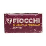 "Fiocchi 7.65 Parabellum .30 Luger 50 Rounds SJSP 93 GR (AM1954)" - 3 of 3