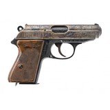 "Very Fine Custom Engraved Walther PPK
(PR64956) Consignment"