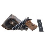 "Rare SS Contract Walther PPK w/ 2 Matching Magazines (PR69105) Consignment" - 1 of 9