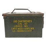 "100 Linked Rounds of .50 BMG (MIS3116)" - 1 of 5