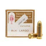 "Rare Toledo 9mm LARGO Pistol Ammo (AM2126)"