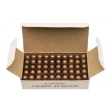 "National Match 1969 .45 ACP Match Ammo (AM2054)" - 2 of 3