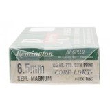 "Remington Hi-Speed Centerfire Cartridge Ammo 6.5mm Rem Mag (AM2149)" - 2 of 2