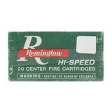 "Remington Hi-Speed Centerfire Cartridge Ammo 6.5mm Rem Mag (AM2149)"