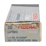 "Federal Classic Rifle Cartridges 30 Carbine Ammo (AM2140)" - 3 of 3