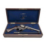 "Excellent Cased Engraved Perrin Revolver (AH8184)" - 4 of 11