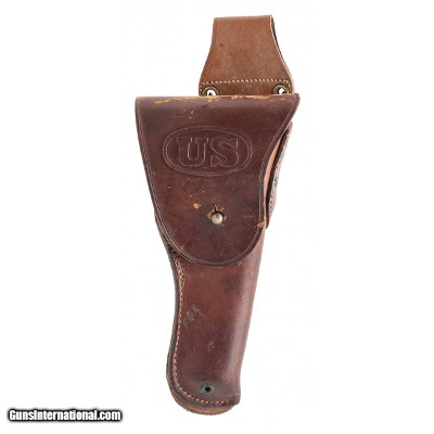 "USGI WW2 BOYT 42 M1916 leather holster (MIS5356)"
