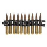 "10-rounds of linked .50-caliber FMJ ammunition (MIS5338)"
