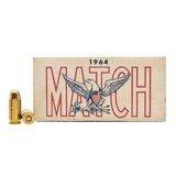 "National Match 1964 M1911 .45 ACP Ammo (AM2034)" - 1 of 4