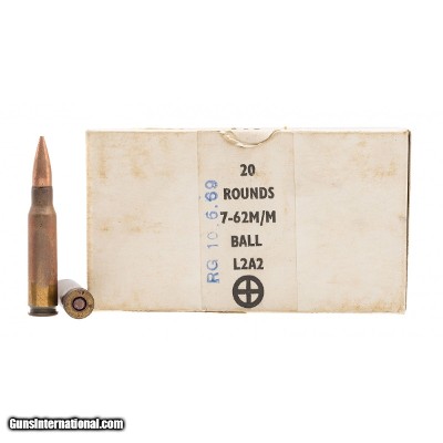 "7.62MM Ball L2A2 20 Rounds (AM1967)"