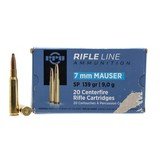 "PPU Rifle Line 139 Grain Soft Point 7mm Mauser 20 Rounds (AM2057)" - 1 of 3
