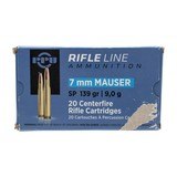"PPU Rifle Line 139 Grain Soft Point 7mm Mauser 20 Rounds (AM2057)" - 3 of 3
