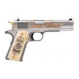 "Colt 1911 Bandera De Mexico Pistol .38 Super (C20385) ATX"