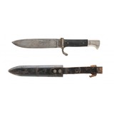 "WWII German Hitler Youth Knife with Motto by Carl Heidelberg, Solingen, Germany (MEW4066)" - 3 of 3