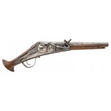 "Very Scarce Wheellock Pistol W/ “Fishtail" Butt (AH8192)" - 1 of 7